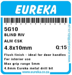 5G10 - Rivet Countersunk -5G10_label_T